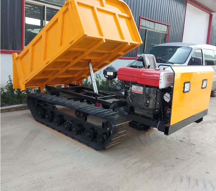 Agricultural crawler transport vehicle small Mini Dumper for sale