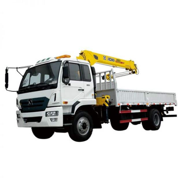 XCMG Official 5 ton truck mounted crane China mini Crane SQ5ZK2Q knuckle boom crane Price