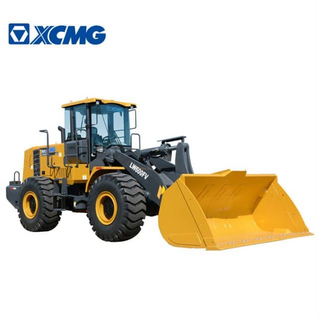 XCMG Official 6 Ton Wheel Loader Machine LW600FV China Front End Loader for Sale