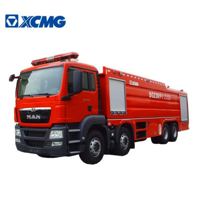 XCMG 8x4 23ton water tank fire truck SG230F1 China new mobile heavy duty fire fighting truck price