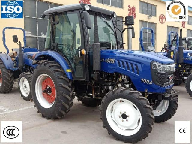 Factory Directly Supply 80HP 4WD Mini Garden Walking Agricultural Farm Tractor